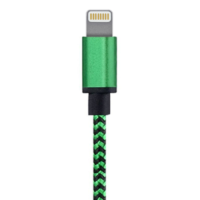 Nylon Lightning kabel 1 meter