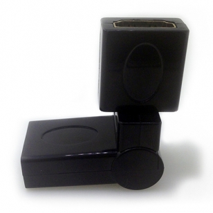 HDMI adapter 360º draaibaar female-female