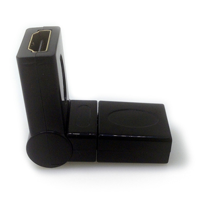HDMI adapter 360º draaibaar female-female