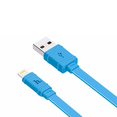 Hoco Bamboo platte Lightning kabel 1 meter