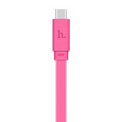 Hoco Bamboo platte USB-C kabel 1 meter