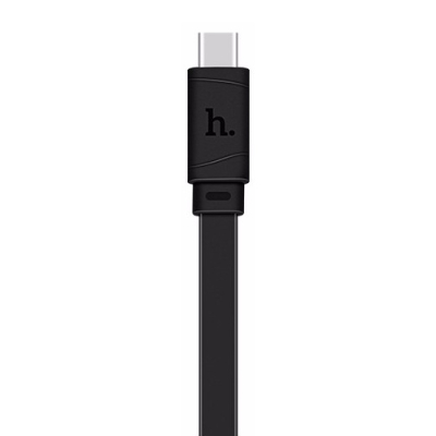 Hoco Bamboo platte USB-C kabel 1 meter