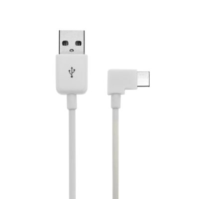 Haakse USB-C naar USB kabel 20 centimeter