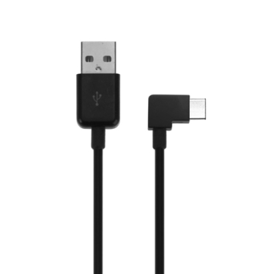 Haakse USB-C naar USB kabel 20 centimeter