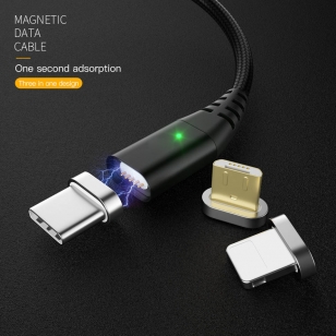 PZOZ Lightning kabel 1 meter met magnetische aansluiting