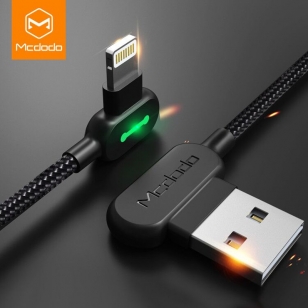 Mcdodo nylon haakse Lightning kabel 3 meter