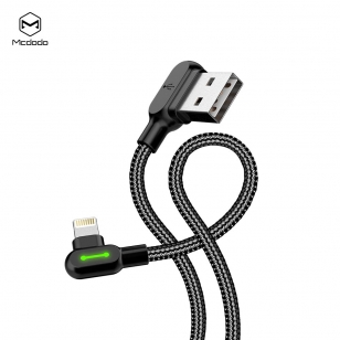 Mcdodo nylon haakse Lightning kabel 3 meter