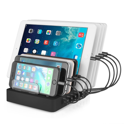 8 USB laadstation hub voor smartphones en tablets QC 3.0 96W