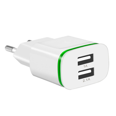 USB adapter met 2 poorten wit