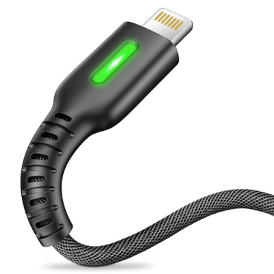 INIU nylon Lightning naar USB kabel 3 meter