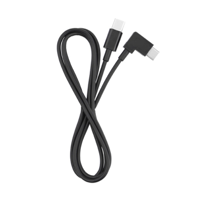 USB-C naar USB-C data kabel haaks 1 meter