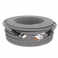 Nylon USB-C naar USB kabel 8 meter