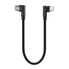 USB-C naar USB-C kabel - 25 cm - haaks